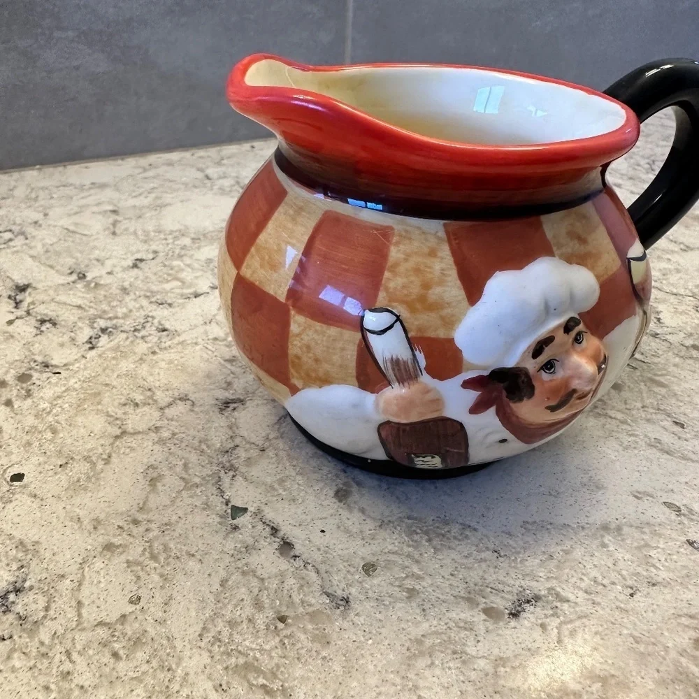 chef ‎ creamer holder